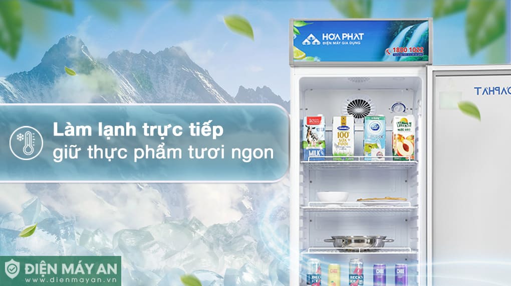 Tủ mát Hoà Phát 242 lít HSR S6242